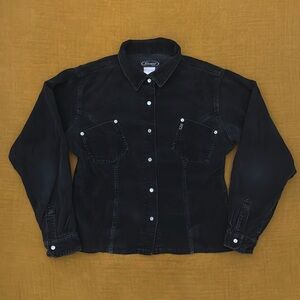 Vintage 90s Stone Jeans Denim Shirt